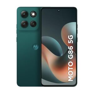Smartphone Motorola Moto g86 5G - 512GB 8GB Tela 1.5K pOLED - Verde Escuro