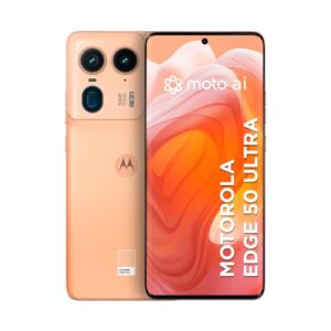 Smartphone Motorola Edge 50 Ultra 5G - 512GB 12GB- Peach Fuzz Vegan Leather