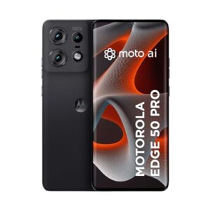 Smartphone Motorola Edge 50 Pro 5G - 256GB 12GB AI Camera IP68 NFC - Preto