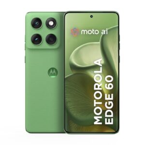 Smartphone Motorola Edge 60 5G - 512GB 12GB Tela Quad-Curve IP68 + IP69 - Verde