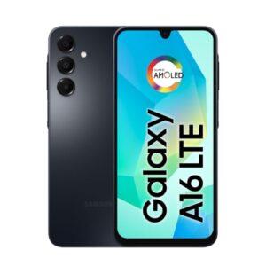 Celular Samsung Galaxy A16 256GB + 8GB RAM Tela 6.7 NFC, IP54 - Preto