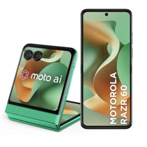 Smartphone Motorola Razr 60-256GB 12GB Tela dobrável 6,9 pOLED - Verde