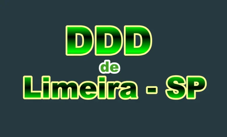 DDD de Limeira - SP
