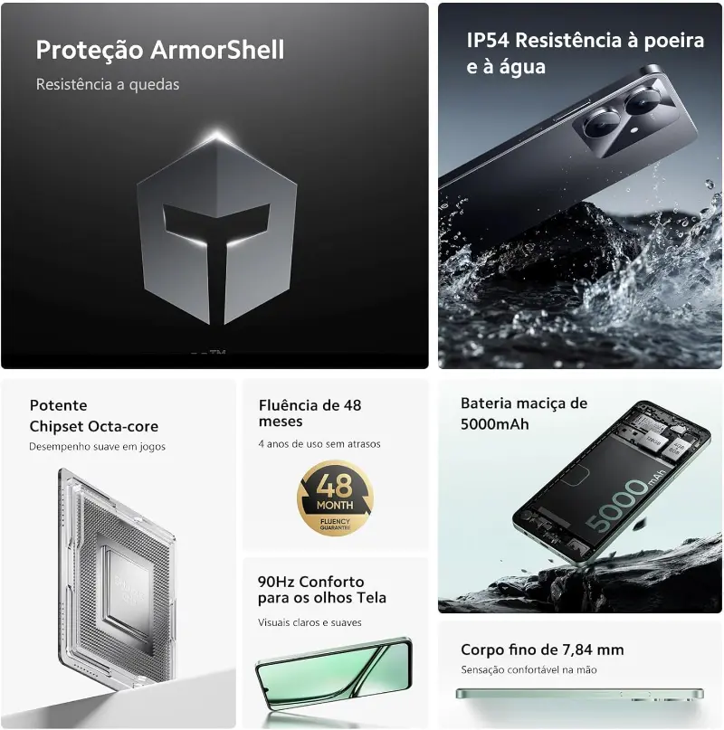 Os Benefícios do Celular Realme Note 60