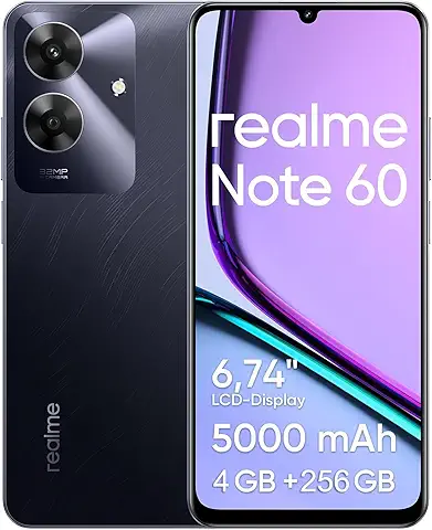 Celular Realme Note 60, 256GB ROM 4GB RAM
