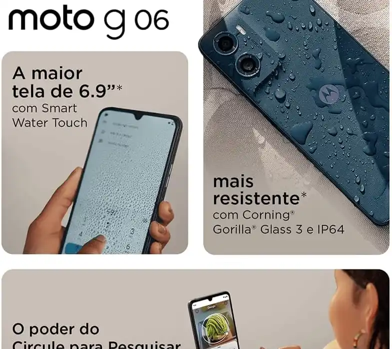 Os Benefícios do Smartphone Motorola Moto g06